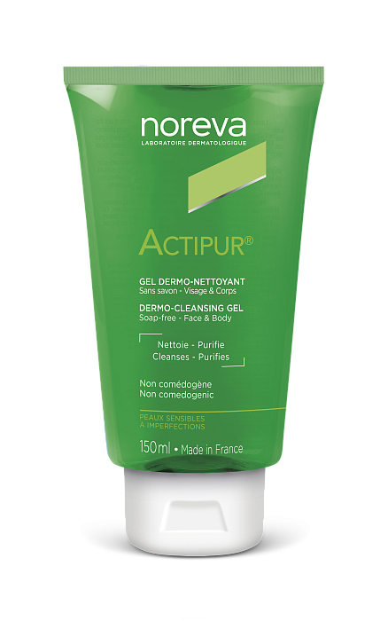 NOREVA АКТИПЮР Очищающий гель для лица и тела, 150 мл