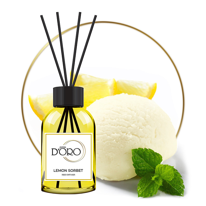 Gamma D'ORO Аромадиффузор для дома Лимонный сорбет 100 мл LEMON SORBET