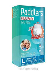 PADDLERS Large Подгузники для взрослых (трусы) , 30 шт