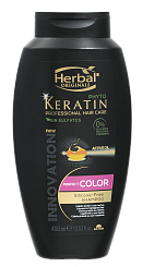 Herbal Originals Phyto Keratin Шампунь для волос Защита цвета 400 мл