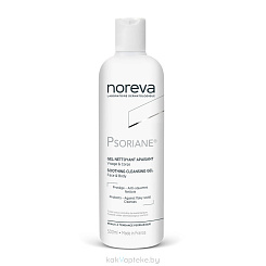 NOREVA ПСОРИАН Смягчающий очищающий гель для лица и тела, 500 мл
