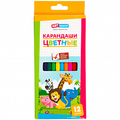 ArtSpace Карандаши цветные 12 шт 