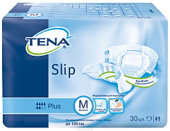 TENA Подгузники для взрослых Slip Plus Medium 30 шт