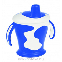 Canpol babies Поильник 31/404 (непроливающий, с твердым носиком 9+, черный) 250 мл