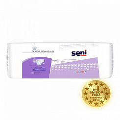 Super Seni Plus medium Подгузники дышащие для взрослых 30 шт