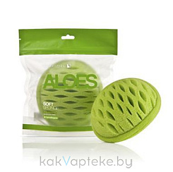 SUAVIPIEL Губка для мытья тела ALOES SOFT SPONGE