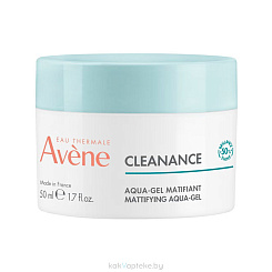 AVENE Cleanance Аква-гель матирующий, 50 мл AVENE Cleanance Аква-гель матирующий, 50 мл