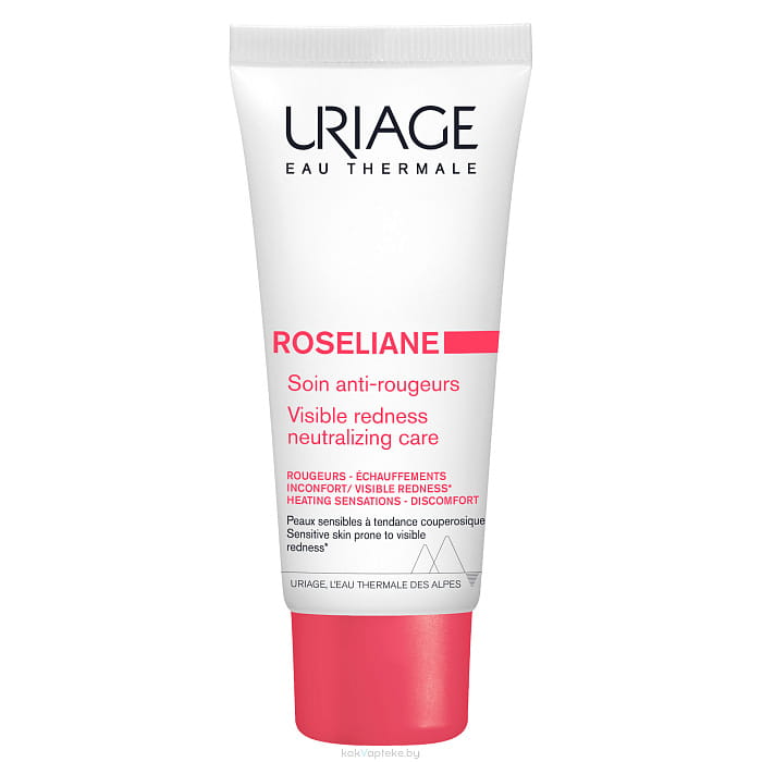 Uriage Крем для лица против покраснений ROSELIANE / CREME ANTI-ROUGEURS 40 мл