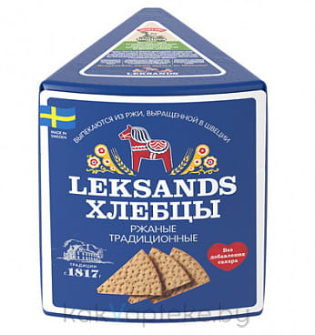 Leksands Хлебцы ржаные Традиционные , 200 г