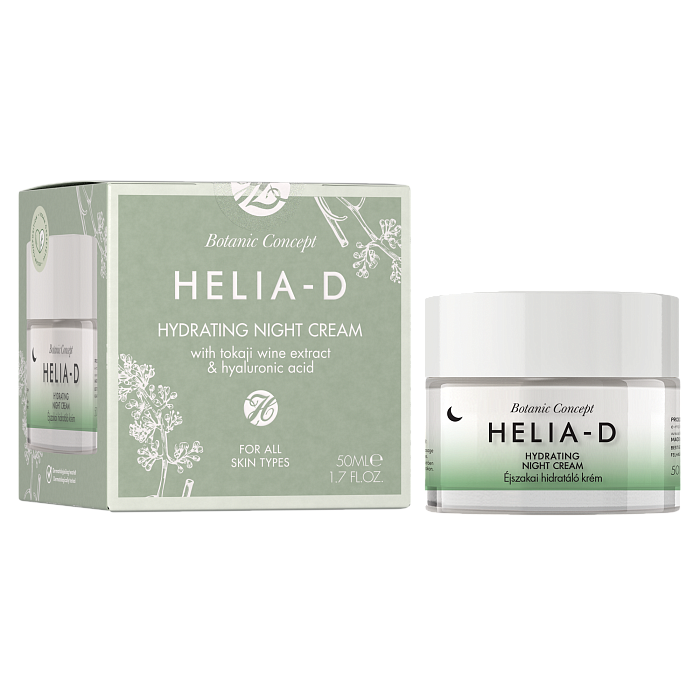 Helia-D Botanic Concept  Крем увлажняющий ночной 50 мл