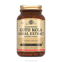 Solgar Экстракт Готу Кола, БАД капсулы №100