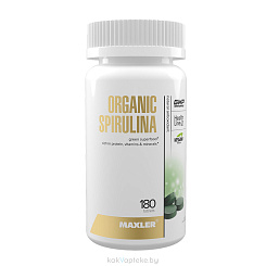 MAXLER БАД «Органическая Спирулина» таблетки №180