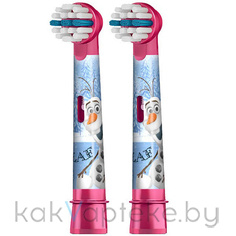 Oral-B Сменная насадка для электрической зубной щетки Stages Power (Frozen), 2 шт