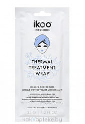IKOO infusions Маска-обертывание для восстановления волос «Объем и питание» 1 шт.