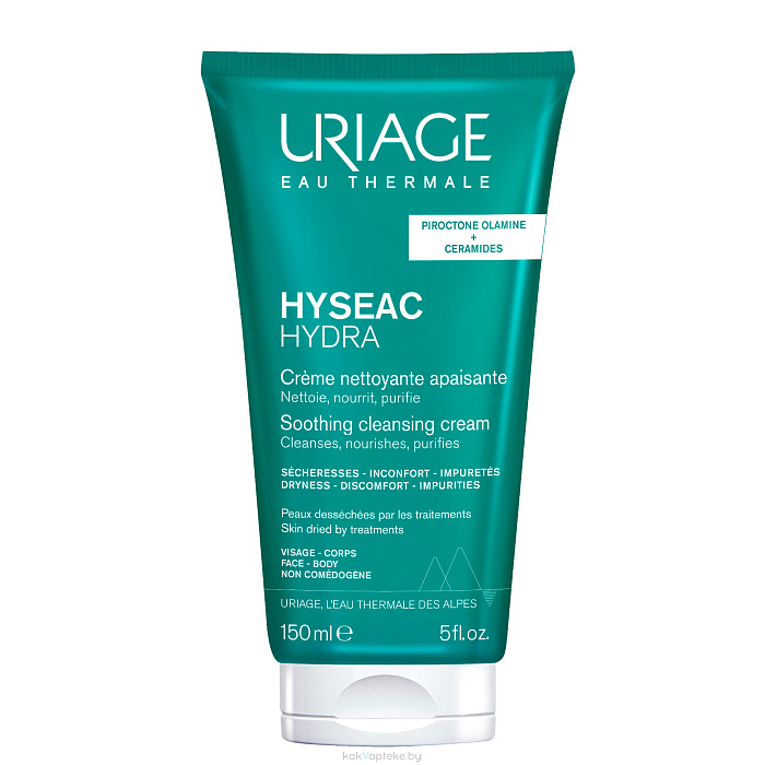 Uriage Крем очищающий успокаивающий HYSEAC / CREME NETTOYANTE 150 мл