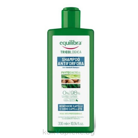 EQUILIBRA TRICOLOGICA Шампунь против перхоти 300 мл