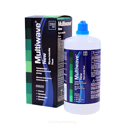 Раствор «MULTIWAVE-NEW» об. 350мл универс.офтальм.для ухода за конт.линзами,стерил.