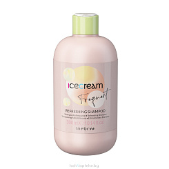Inebrya ICECREAM FREQUENT Освежающий шампунь с мятой REFRESHING SHAMPOO, 300 мл