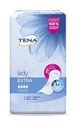 TENA Прокладки  женские впитывающие  Lady Extra10 шт