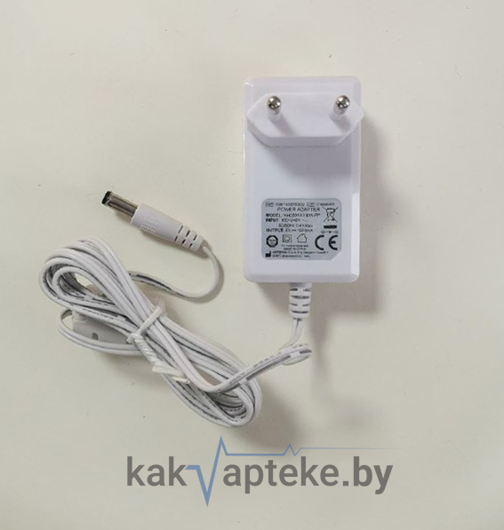 Сетевой адаптер питания (POWER ADAPTER) артикула 02000520000000 к сфигмоманометрам