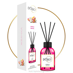 Gamma D'ORO Аромадиффузор для дома Love is (жвачка) 55 мл LOVE IS