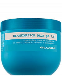 Elgon COLOR CARE Маска воcстанавл для окрашенных и осветленных волос RE-ANIMATION PACK (pH 3,5) 300 мл