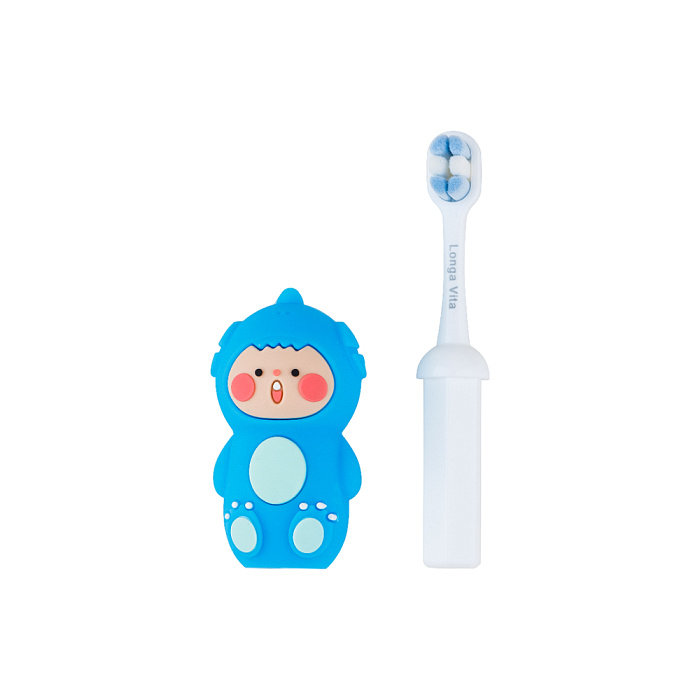 Longa Vita kids детская зубная щетка, для детей от 2-х лет, арт. F-01