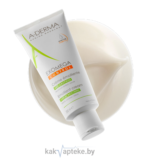 A-DERMA EXOMEGA CONTROL Смягчающий крем в стерильной упаковке 200 мл