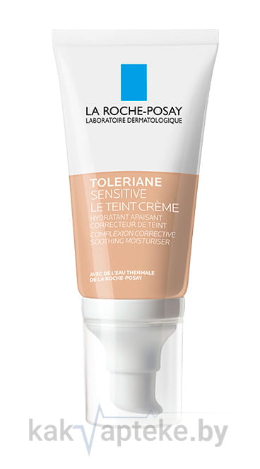 La Roche-Posay Toleriane Sensitive Le Teint Крем тонирующий увлажняющий для чувствительной кожи, тон светлый (light) 50 мл