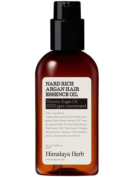 NARD Эссенция с аргановым маслом для волос Rich Argan Hair Essence Oil, 100 мл