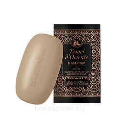 Tesori d’Oriente Мыло ароматическое твёрдое «ХАММАМ/HAMMAM»,125 г