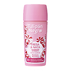 Tulipan Negro Дезодорант стик Клубника и Сливки/Fresa&Nata, 60 мл