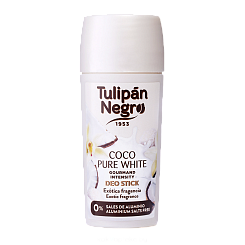 Tulipan Negro Дезодорант стик Белоснежный кокос/COCO PURE WHITE, 60 мл