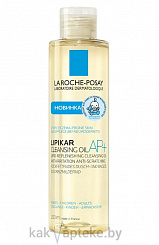 La  Roche-Posay  Масло  липидовосполняющее смягчающее для ванны и душа Lipikar AP+Oil/Липикар АП+ 200мл.