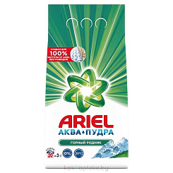 ARIEL Automat Горный родник Средство моющее синтетическое порошкообразное, 3 кг