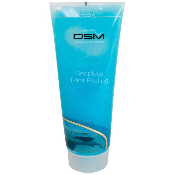 Mon Platin серия Dead Sea Minerals Гель-скраб для умывания (голубой), 250мл