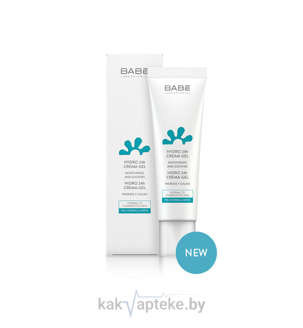 "LABORATORIOS BABE" Увлажняющий крем-гель 24ч, 50 мл