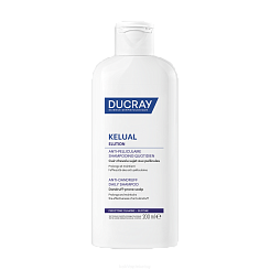 DUCRAY KELUAL ELUTION Шампунь поддерживающий от перхоти для ежедневного применения 200 мл