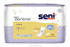 SENI CONTROL Прокладки урологические в размере MINI 15 шт