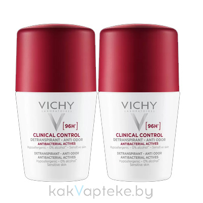 VICHY Дезодорант-антиперспирант СLINICAL CONTROL  2шт х 50 мл