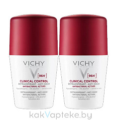 VICHY Дезодорант-антиперспирант СLINICAL CONTROL  2шт х 50 мл