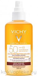 VICHY Capital Soleil Спрей двухфазный солнцезащитный активатор загара SPF50 200 мл