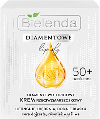 BIELENDA DIAMOND LIPIDS Алмазно-липидный крем против морщин 50+, 50 мл