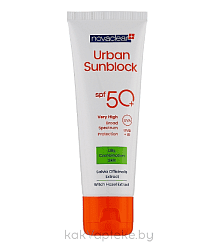 Novaclear Urban Sunblock Крем защитный для жирной и комбинированной кожи SPF50+, 40 мл