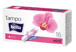 Bella Tampo mini Тампоны женские гигиенические без аппликатора 16 шт