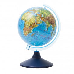 Globen Глобус физический 15 см, на круглой подставке