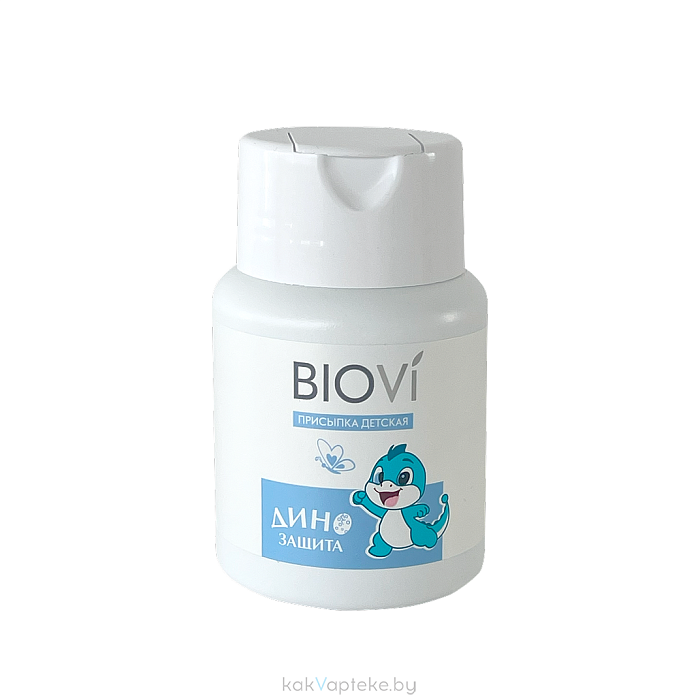 BIOVI Присыпка детская "Дино Защита" 60 г