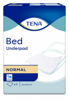 TENA Простыни (пеленки) впитывающие  Bed Underpad Normal 60x60, 5 шт.