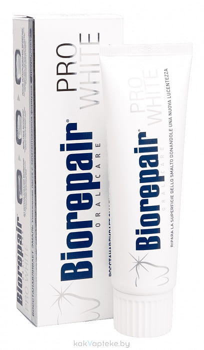 BioRepair Зубная паста  PRO White 75 мл.