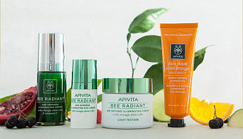Новинка! Бренд Apivita — роскошный микс полезных свойств греческих растений и продуктов пчеловодства.